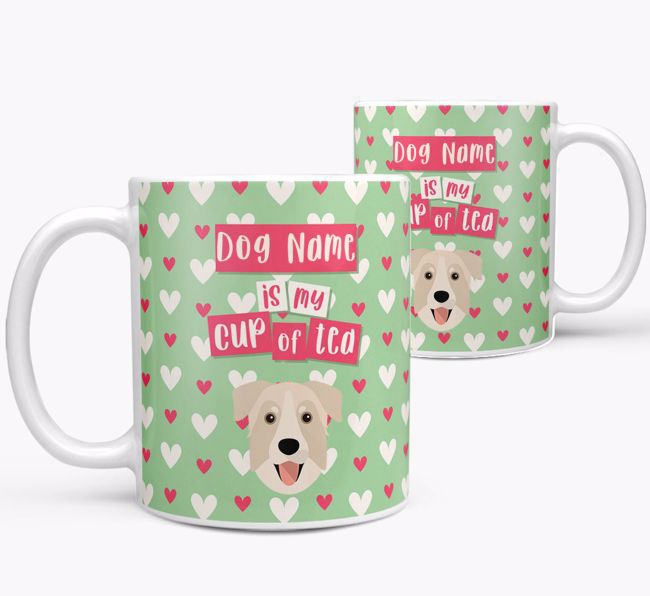 Personalised {breedFullName} '{dogsName} is my Cup of Tea' Mug